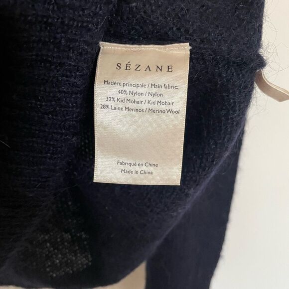 Sezane Elie Pom Pom Knit Jumper Size Small - Picture 9 of 9